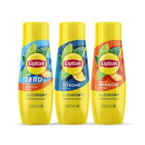 Lipton Sirup Set (Pfirsisch Zero, Pfirsisch & Zitrone)